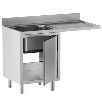 Spoeltafel | STANDARD LINE EVO | RVS | 1 Spoelbak (Links) +, Verzenden, Nieuw in verpakking