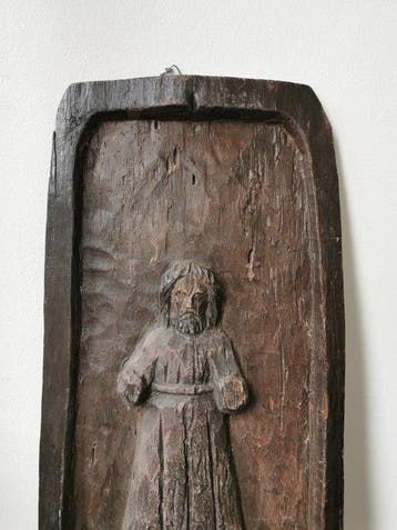 Paneel - Hout - broeder of monnik