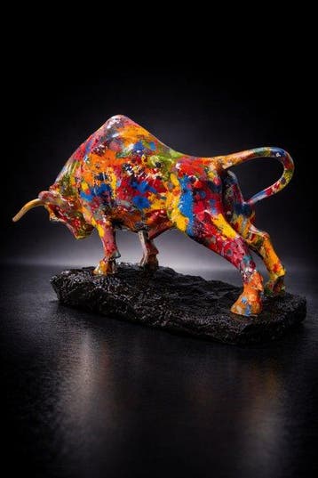 CASTEA - sculptuur, BULLPOP - 35 cm - Hars - 2026