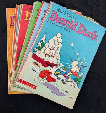 Donald Duck Weekblad jaargang 1968 los en 1962, 1963 en 1964, Nieuw