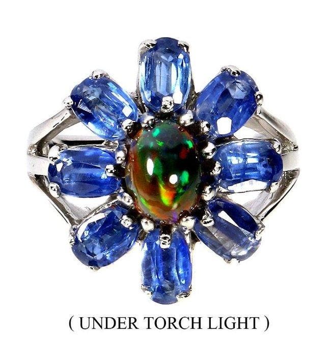 Zonder minimumprijs - Ring Argento 925, verguld witgoud -, Bijoux, Sacs & Beauté, Bagues