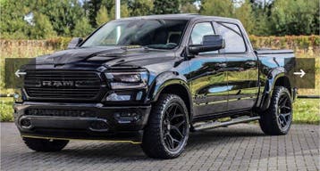 Sidebars Dodge RAM 1500 4 inch vanaf 2018, Autos : Divers, Accessoires de voiture, Ophalen of Verzenden