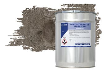 Wixx Vlonder en Terrasolie UV+ Grijs 5L, Verzenden, Nieuw, Grijs