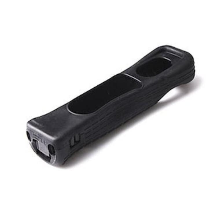 Beschermhoesje Motion Plus Zwart voor Wii Controller / Re..., Games en Spelcomputers, Spelcomputers | Nintendo Wii, Zo goed als nieuw