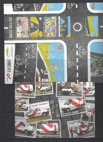 België 2013 - de volledige jaargang, Postzegels en Munten, Postzegels | Europa | België, Gestempeld