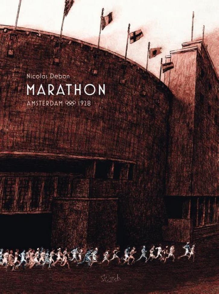 Marathon 9789493166707 Nicolas Debon, Boeken, Stripverhalen, Zo goed als nieuw, Verzenden