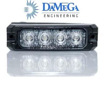 E4 LED Flitser 12 watt 12-24 volt in diversen kleuren., Ophalen of Verzenden, Nieuw
