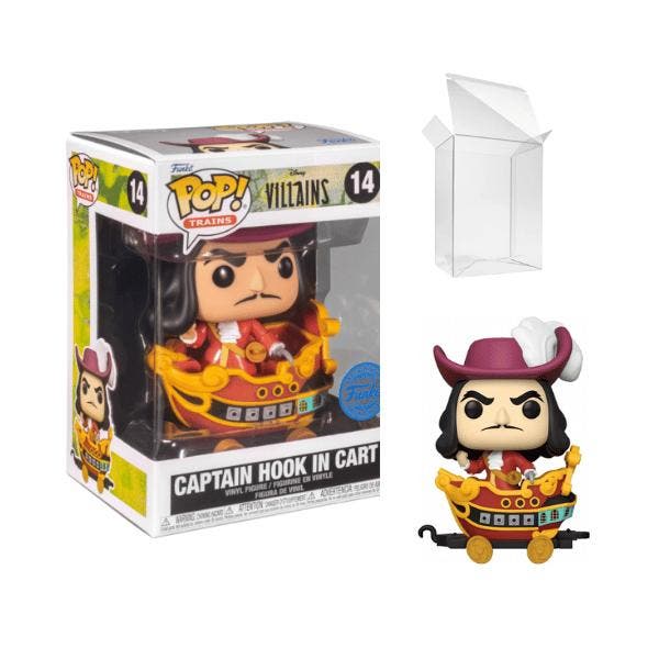 Funko Pop! Train:  - Captain Hook in Cart #14, Collections, Jouets miniatures, Envoi