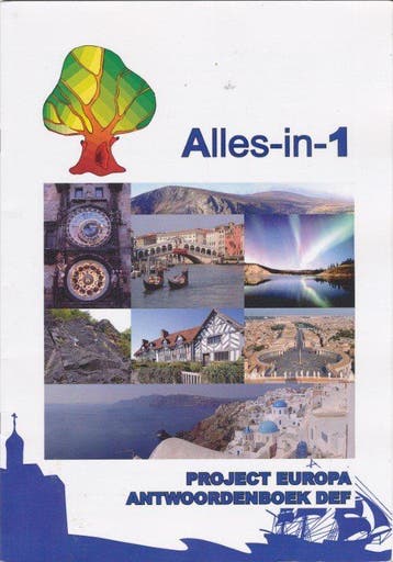 Alles-in-1 Antwoordenboek Project Europa DEF 2013, Verzenden, Nieuw