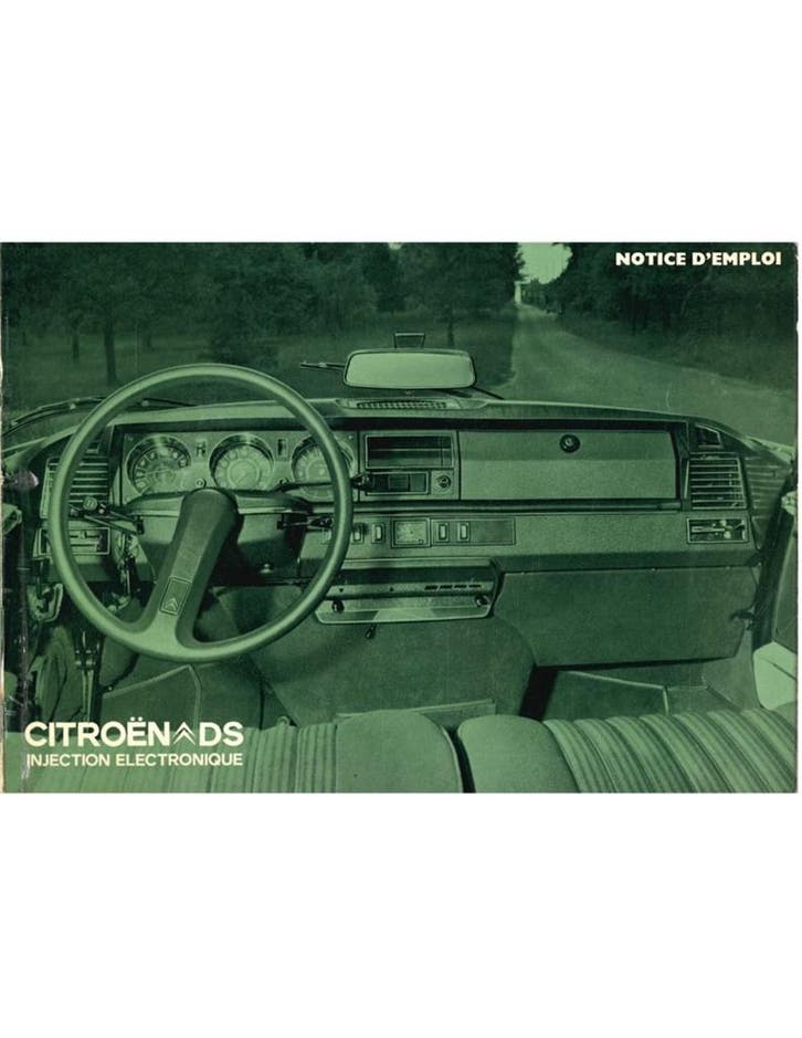 1972 CITROEN DS 23 INSTRUCTIEBOEKJE FRANS, Auto diversen, Handleidingen en Instructieboekjes, Ophalen of Verzenden