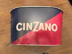 cinzano - Wijnkoeler - Messing - Ijsemmer en onderzetters