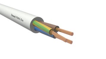 Witte VMVL Eca 5G1.5mm² Flexibele Stroomkabel - D09528 [100, Bricolage & Construction, Électricité & Câbles, Verzenden