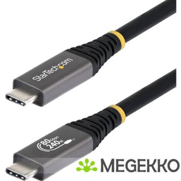 StarTech.com 50cm USB4 Kabel, 80Gbps, USB-IF Gecertificeerde, Computers en Software, Pc- en Netwerkkabels, Verzenden, Nieuw