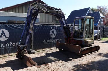 Veiling: Rupsgraafmachine Takeuchi TB53FR Diesel 27.9kW 2002, Ophalen