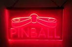 Pinball neon bord lamp LED cafe verlichting reclame lichtbak, Verzenden, Nieuw