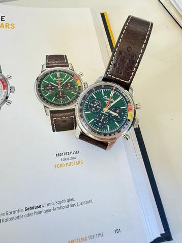 Breitling - Top Time Ford Mustang - AB01762A1L1X1 - Homme