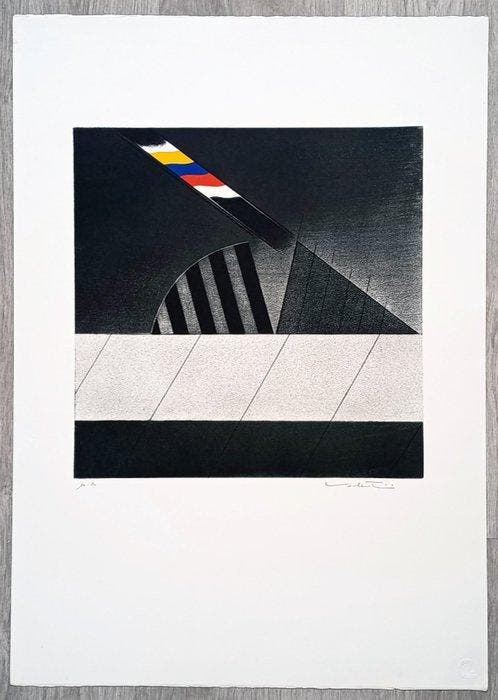 Walter Valentini (1928) - Senza titoli N 1, Antiquités & Art, Antiquités | Autres Antiquités
