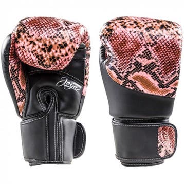 Joya (Kick)bokshandschoenen Thai Snake Roze Zwart, Verzenden