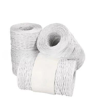 Bindwire papierdraad wit 205 meter