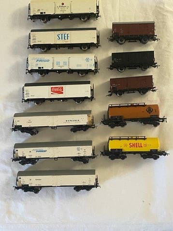Piko H0 - Wagon de marchandises pour trains miniatures (12), Nieuw