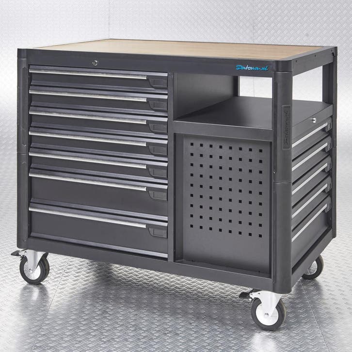 Datona Mobiele werkplaats tech-line 125 cm - Datona -, Bricolage & Construction, Outillage | Outillage à main, Enlèvement ou Envoi