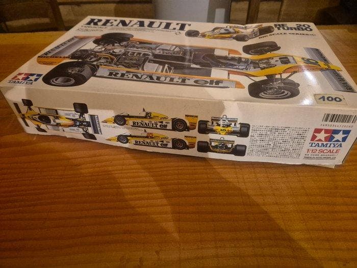 Tamiya 1:12 - Modelbouwdoos - Renault RE20 Turbo (Formule 1), Hobby & Loisirs créatifs, Voitures miniatures | 1:5 à 1:12