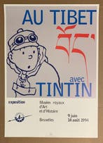 Hergé - 2 Poster - Tintin - Au Tibet; Toot (Tintin) - 1994, Boeken, Nieuw