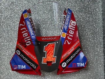 Equipe Ducati - Pecco Bagnaia - Coiffe de nez à l’échelle, Nieuw