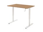 Zit Sta Bureau - Handmatig Verstelbaar - Configureerbaar, Huis en Inrichting, Bureaus, Verzenden, In hoogte verstelbaar, Zo goed als nieuw