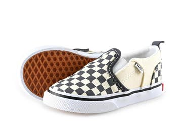 Vans Instappers Jongens in maat 23½ Zwart, Jongen of Meisje, Schoenen, Zo goed als nieuw, Vans