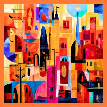 Marta Ellie (1985) - The Golden District XXL, Antiek en Kunst