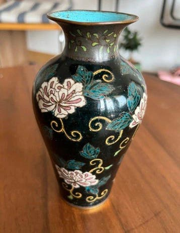 Vaas - Emaille - Japan - Meiji periode (1868-1912) (Zonder