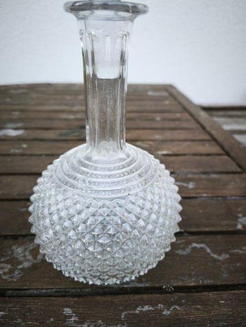 Baccarat - Carafe - Pointes de diamants - Cristal