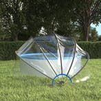 vidaXL Zwembadoverkapping rond 376x188 cm PVC, Tuin en Terras, Zwembaden, Verzenden, Nieuw