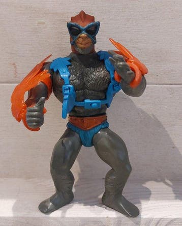 Mattel - Action figure MOTU Stratos, Webstor & Sy Klone -