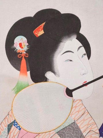 True Beauty (Shin Bijin) – Meiji-Era Japanese Woodblock
