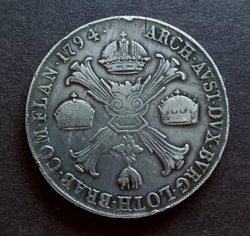 Oostenrijk. Franz II. 1 Kronentaler 1794 / Seltene