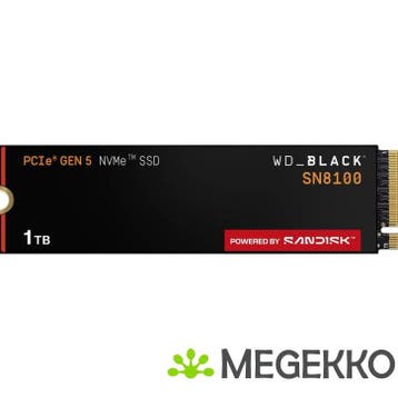 Sandisk WD_BLACK SN8100 1TB, Computers en Software, Harde schijven, Verzenden, Nieuw