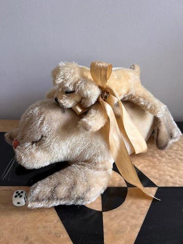 Steiff - Jouet Twee slaapdieren ‘Floppy Snobby’ en ‘Floppy
