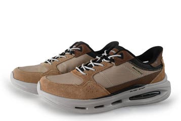 Skechers Sneakers in maat 41 Bruin, Bruin, Verzenden, Zo goed als nieuw, Skechers