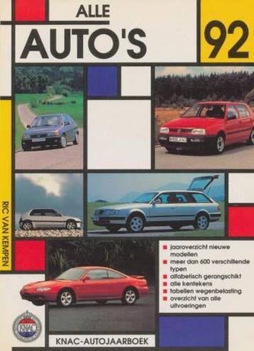 ALLE AUTOS 92 9789060138762 Kempen, Boeken, Verzenden, Gelezen, Kempen