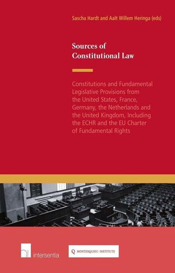 Sources of Constitutional Law 9781780682679 Sascha Hardt, Verzenden, Sascha Hardt
