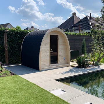 Buiten Sauna GROOTSTE keuze van BELGIE - SUPERSAUNA.be, Verzenden, Nieuw, Fins of Traditioneel, Complete sauna