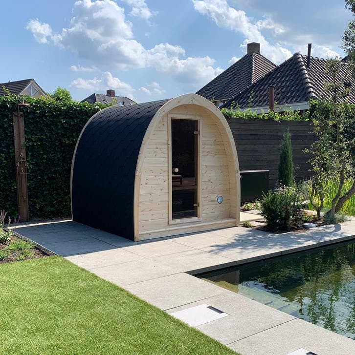 Buiten Sauna GROOTSTE keuze van BELGIE - SUPERSAUNA.be, Sport en Fitness, Sauna, Fins of Traditioneel, Complete sauna, Nieuw, Verzenden