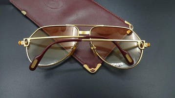 Cartier - Vendome Santos - Lunettes de soleil, Nieuw