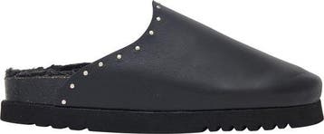 SCHOLL FAE STUDS Leather+studs Womens Black FALSO Clogs -..., Verzenden