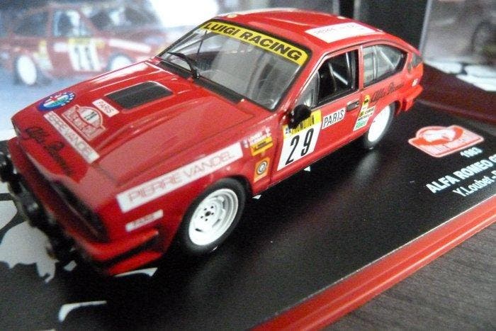 Altaya 1:43 - Model raceauto (3) - Alfa Romeo GTV6; Skoda, Hobby & Loisirs créatifs, Voitures miniatures | 1:5 à 1:12