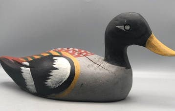 Lokeend - Canard - Hout