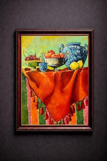 Camilo 70 x 100 - La Elegancia del Gato y la Calidez del