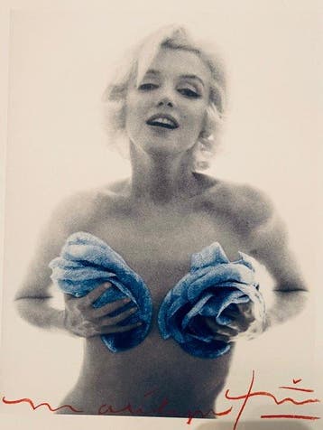 Bert Stern (1929–2013) - Famous Marilyn Monroe Classic Blue